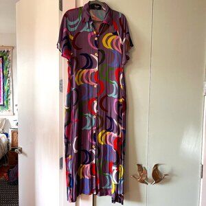 Doops Designs Maxi Summer Dress Size L